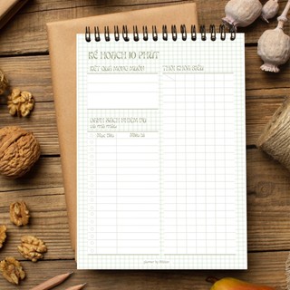 Sổ tay kế hoạch planner - sổ handmade