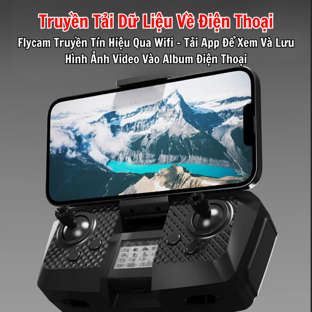 play cam, Flycam P20 PRO MAX Bộ 3 camera 4K, Có GPS Tự Động Bay Về, Tránh Chướng Ngại Vật, Pin 3500mAh bay 35 phút | BigBuy360 - bigbuy360.vn