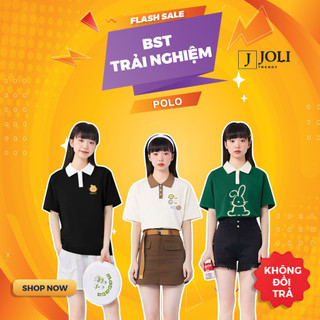 BST POLO - GIÁ TRẢI NGHIỆM] Áo Polo By JOLI Unisex Chất Cotton Cho Nam Nữ