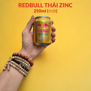 [Lốc 6 lon] Redbull Thái Lan mẫu mới ZinC 250ml | Bò cụng Thái Lan mẫu mới 250ml