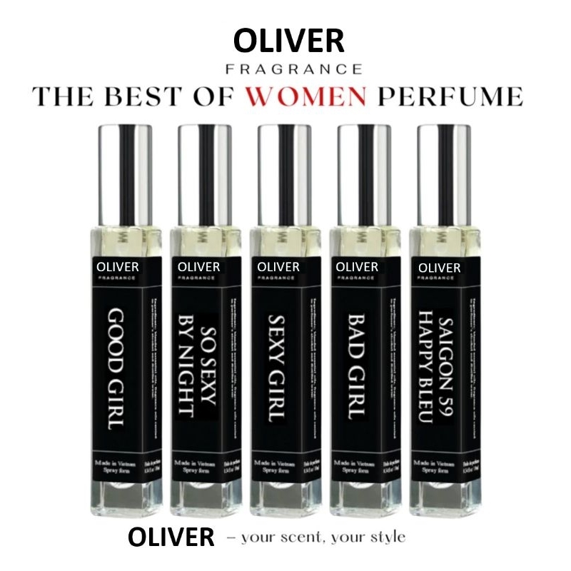 Nước hoa nữ Sweet Girl OLIVER ngọt ngào các mùi hương