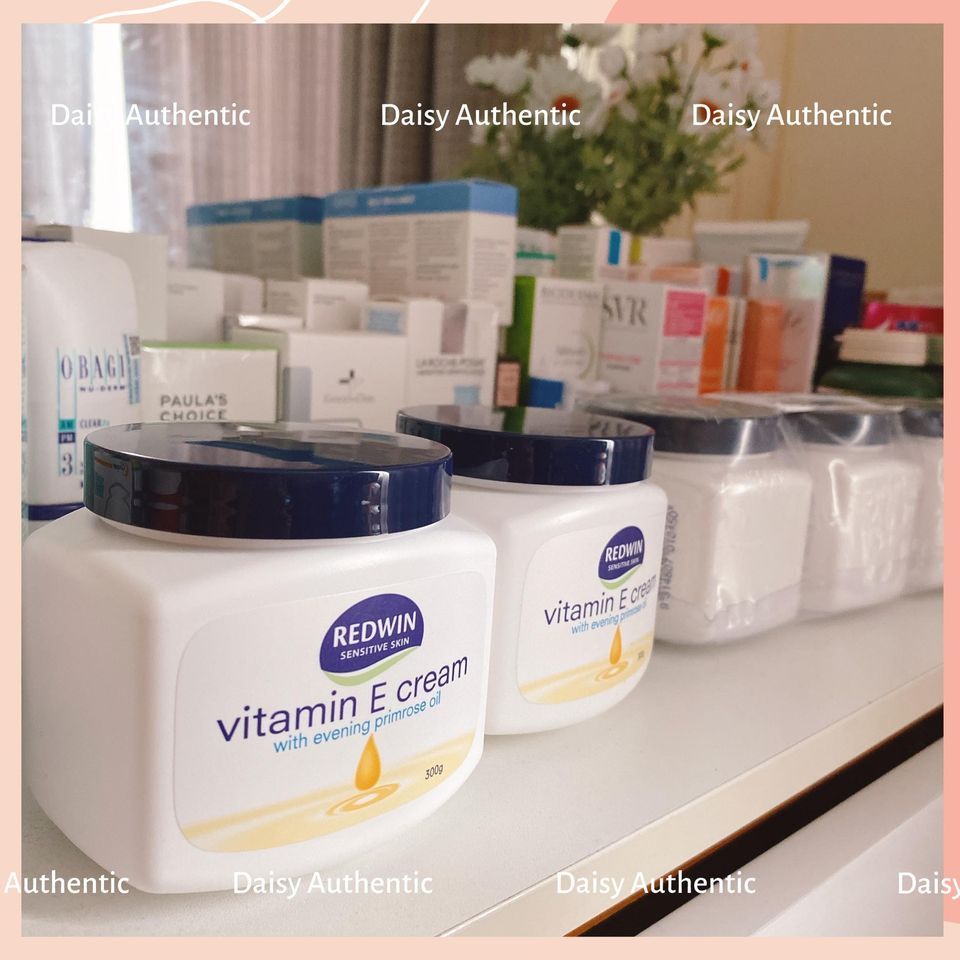 Kem Dưỡng Da Vitamin E Redwin Úc Và Tinh Dầu Hoa Anh Thảo Giúp Mềm Mịn, Sáng Bóng