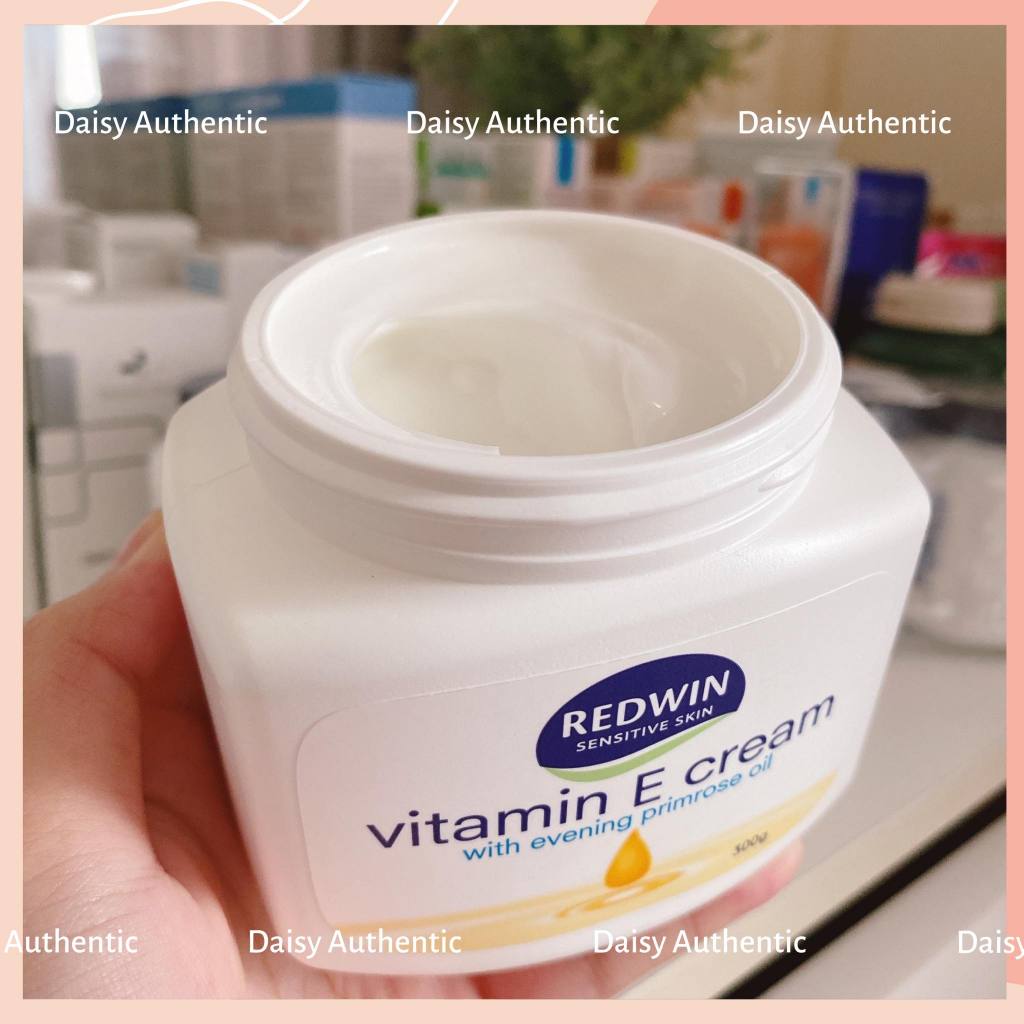 Kem Dưỡng Da Vitamin E Redwin Úc Và Tinh Dầu Hoa Anh Thảo Giúp Mềm Mịn, Sáng Bóng
