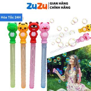 Cây thổi bong bóng xà phòng, que thổi bong bóng xà bông đồ chơi ngoài trời vận động cho bé