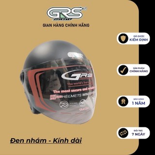 Mũ bảo hiểm 3/4 GRS -368( được lựa màu)