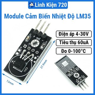 Module cảm biến nhiệt độ LM35 độ chính xác cao