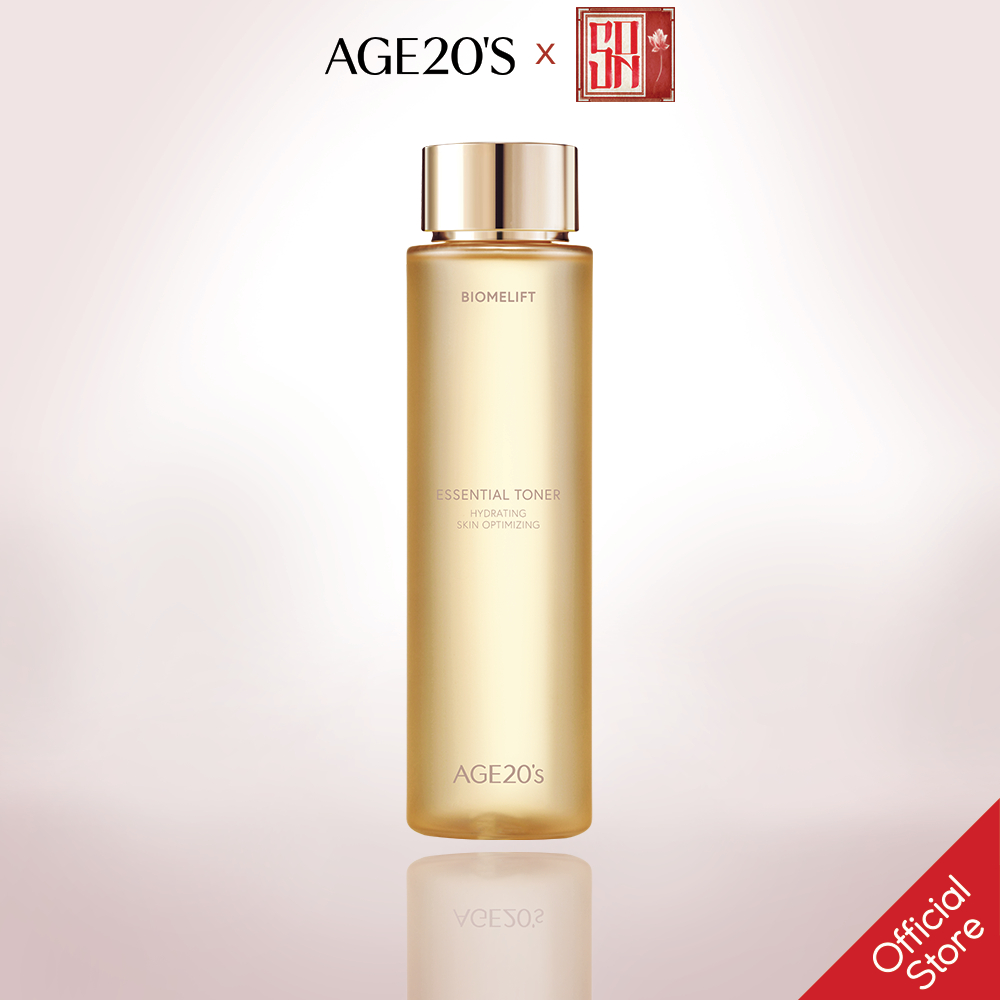 Nước hoa hồng Age20's BiomeLift Essential Toner 195ml