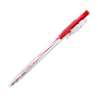 Bút Bi Bấm Thiên Long 0.5mm TL-027 (Mực Đỏ)