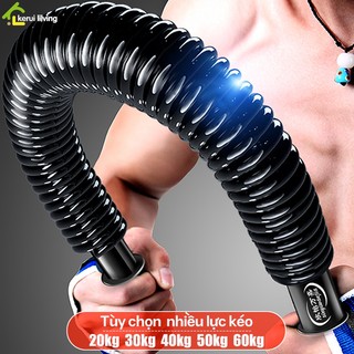 Gậy Bẻ NAGO Tập Cơ Tay Ngực Bụng Loại Lực 20-30-40-50kg- 60kg, Thanh Bẻ Lò Xo