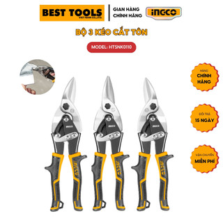 Bộ 3 kéo cắt tôn cao cấp ingco htsnk0110