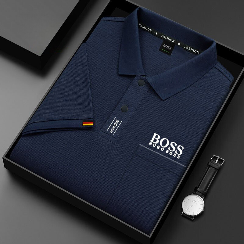 Áo polo nam cao cấp BOSS vải 100% cotton thoáng mát, sang trọng _AP6