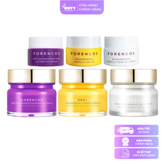 Kem Dưỡng Nâng Tông, Sáng Da Forencos Peptide Redensifying Intensive Cream & Wonderwerk Marula Tone Up (10ml, 50ml)