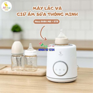 Máy lắc bình sữa và giữ ấm sữa thông minh Moaz BéBé MB-079