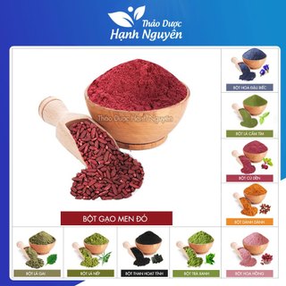Bột gạo men đỏ 500g, bột hồng cúc - Thảo Dược Hạnh Nguyên