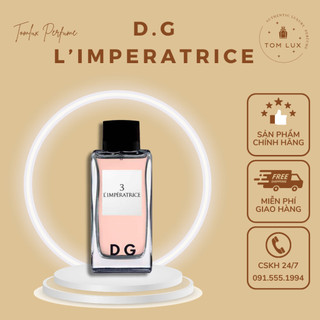 (FULL) Nước Hoa Nữ D.G.3 EDT TomLux 100ml