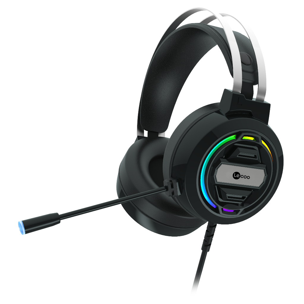Tai nghe Gaming có dây Lecoo HT401 (USB + 3.5mm)