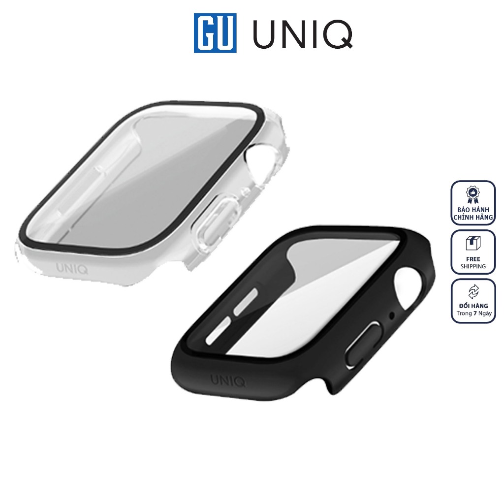 Ốp UNIQ Nautic Watch IP68 Water Cho Apple Watch Series 7/ 8/ 9 (Size 41 và 45 mm)