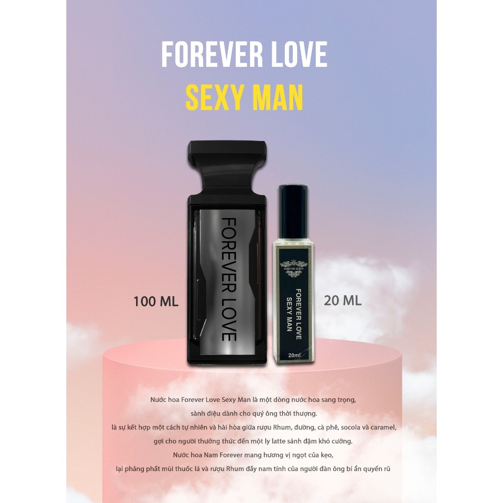 Nước hoa Forever love (Sexy Man)