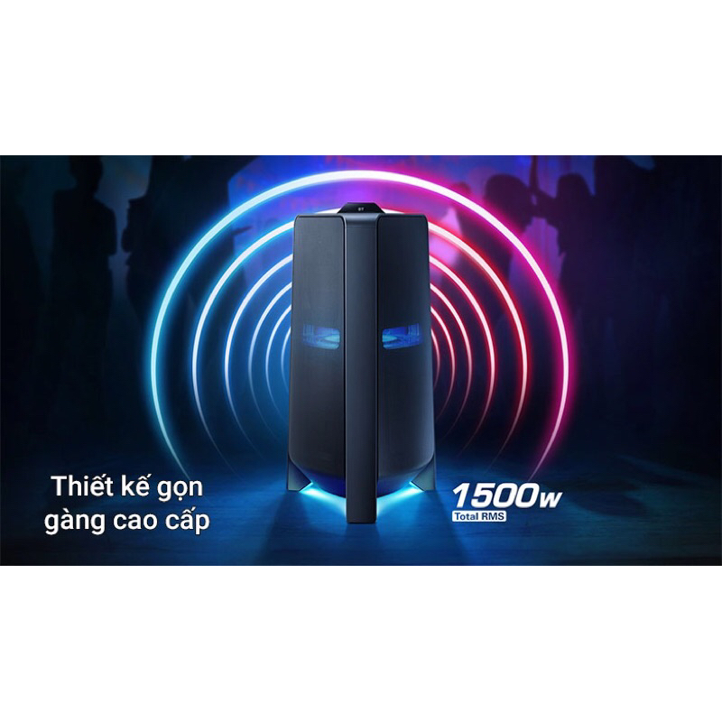 Loa di động Bluetooth Samsung MX-T70 - Hàng chính hãng, 700W, kết nối đa dạng, nghe nhạc,hát karaoke