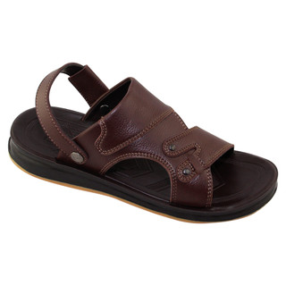 Sandal đế bằng nam Bita's SUM.115 (Đen + Nâu + Vàng bò)