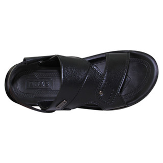 Sandal đế bằng nam Bita's SUM.113 (Đen + Nâu + Vàng bò)