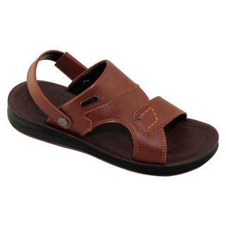 Sandal đế bằng nam Bita's SUM.113 (Đen + Nâu + Vàng bò)
