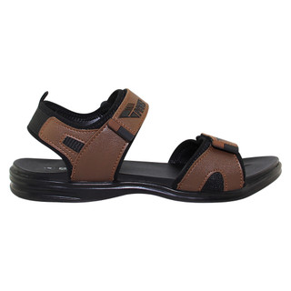 Sandal đế bằng nam Bita's SPS.155 (Đen + Nâu + Vàng bò)