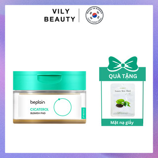 Toner pad rau má làm dịu da Beplain Cicaterol Blemish Pad