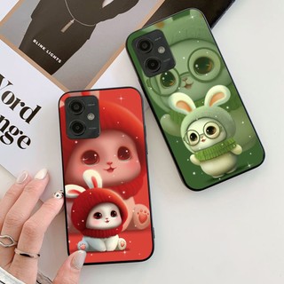 ốp lưng Xiaomi redmi note 12 5g / note 12 4g / note 12 pro 5g in hình gà thỏ cute dễ thương tpu dẻo , uv