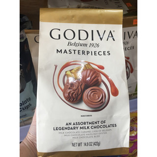 🍫🇧🇪 kẹo socola của bỉ godiva belgium 1926 masterpieces assortment milk chocolate 422g 🇧🇪🇺🇸