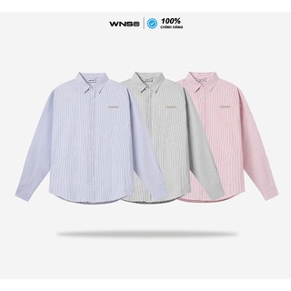 WNS Metallic Shirt - Áo sơ mi kẻ vải oxford premium chính hãng WNS