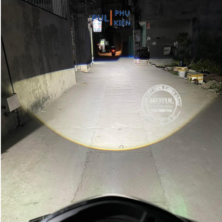 Đèn bi cầu titan Exciter 150 135 MA RACING M10 V4 bi cầu Winner Winner X Wave lắp sẵn