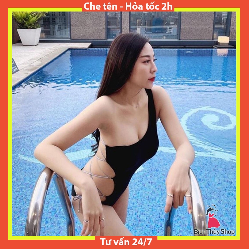 Bikini Một Mảnh Đồ Bơi Sexy Đan Dây Quyến Rũ