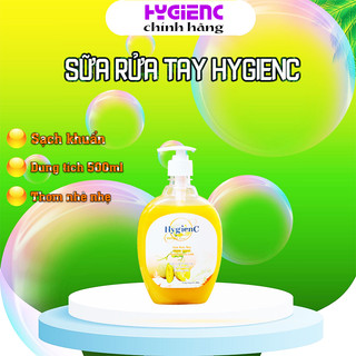 Sữa rửa tay HygienC diệt khuẩn, khử mùi dung tích 500ml - HC5