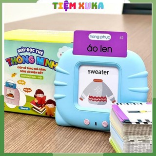  Máy Đọc Thẻ Flashcard Anh-Việt 3 Chế Độ Đọc: Song Ngữ Anh-Việt Tiếng Anh Tiếng Việt Kèm Phát Nhạc 