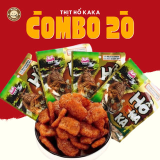 Thịt hổ kaka tuổi thơ hương vị đậm đà hấp dẫn, ăn vặt nana