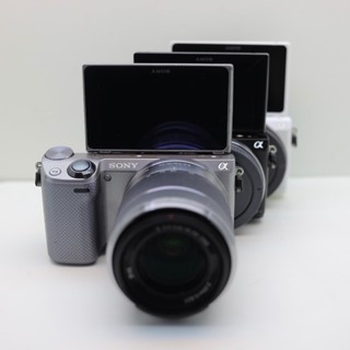 Máy ảnh Sony Alpha NEX-5T/5R+Ống Kính 18-55/16-50 OSS / Màn lật Selfie+Cảm ứng / Quay,Chụp,Hỗ trợ NFC+WIFI