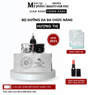 Kem dưỡng trắng da đa chức năng hương thị dưỡng trắng da ngày và đêm, serum dưỡng da căng bóng hương thị