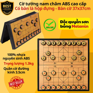 Bộ cờ tướng nam châm nhựa có bàn là hộp đựng cờ CT3 CT1 CT2 cỡ đại 37x37cm Cờ tướng có lực hút nam châm mạnh D Danido 