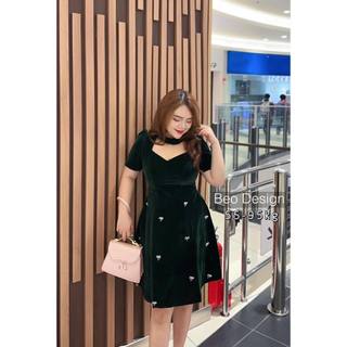 Đầm Bigsize Béo Design - Đầm Nhung