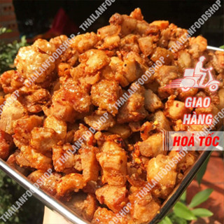 Da Heo Chiên Giòn - Tóp Mỡ Chiên Giòn Sốt Mắm Hành Mắm Tỏi - Ba Rọi Cháy Tỏi Vị Tứ Xuyên