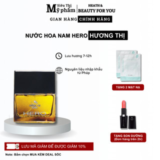 Nước hoa nam hero hương thị chai 50ml - nước hoa hương thị