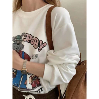áo thun nữ oversize chất liệu thun nhung Comic