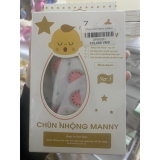 Nhộng chũn sợi tre - quấn chũn cho bé sơ sinh, mềm mát, co giãn tốt