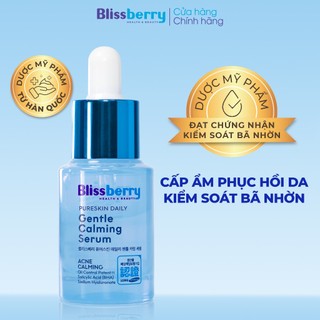  Serum cấp ẩm kiềm dầu Blissberry Pureskin Daily Gentle Calming 15ml
