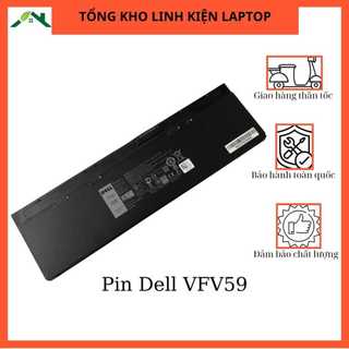 PIN DELL Latitude E7240 E7250 52WH (ZIN) - 4 CELL Chất Lượng Cao VFV59 12 7000 Bảo Hành Đổi Mới