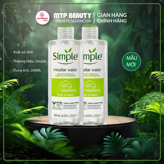 [New-Update] Nước Tẩy Trang Simple Kind to Skin Micellar Cleansing Water