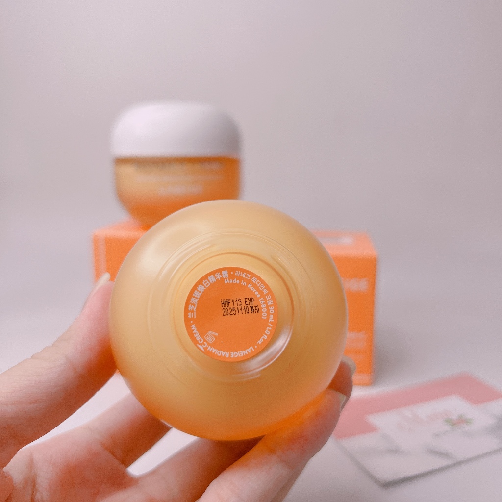 Kem dưỡng trắng da làm mờ đốm nâu LANEIGE Radian-C Cream