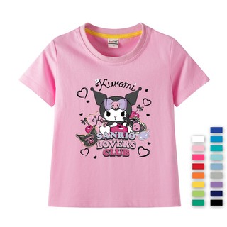 Áo thun cho bé ,áo phông trẻ em gái kurumi mới 2024 chất vải cotton đẹp mát dày mịn kids genz