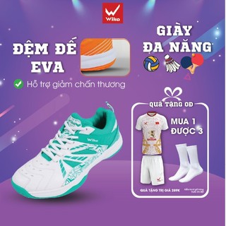 Giày Bóng Chuyền Wika Hitto Chính Hãng, Giày Thể Thao Wika Thích Hợp Nhiều Môn Thể Thao
